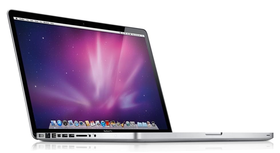 A promo image of the 2011 Macbook Pro